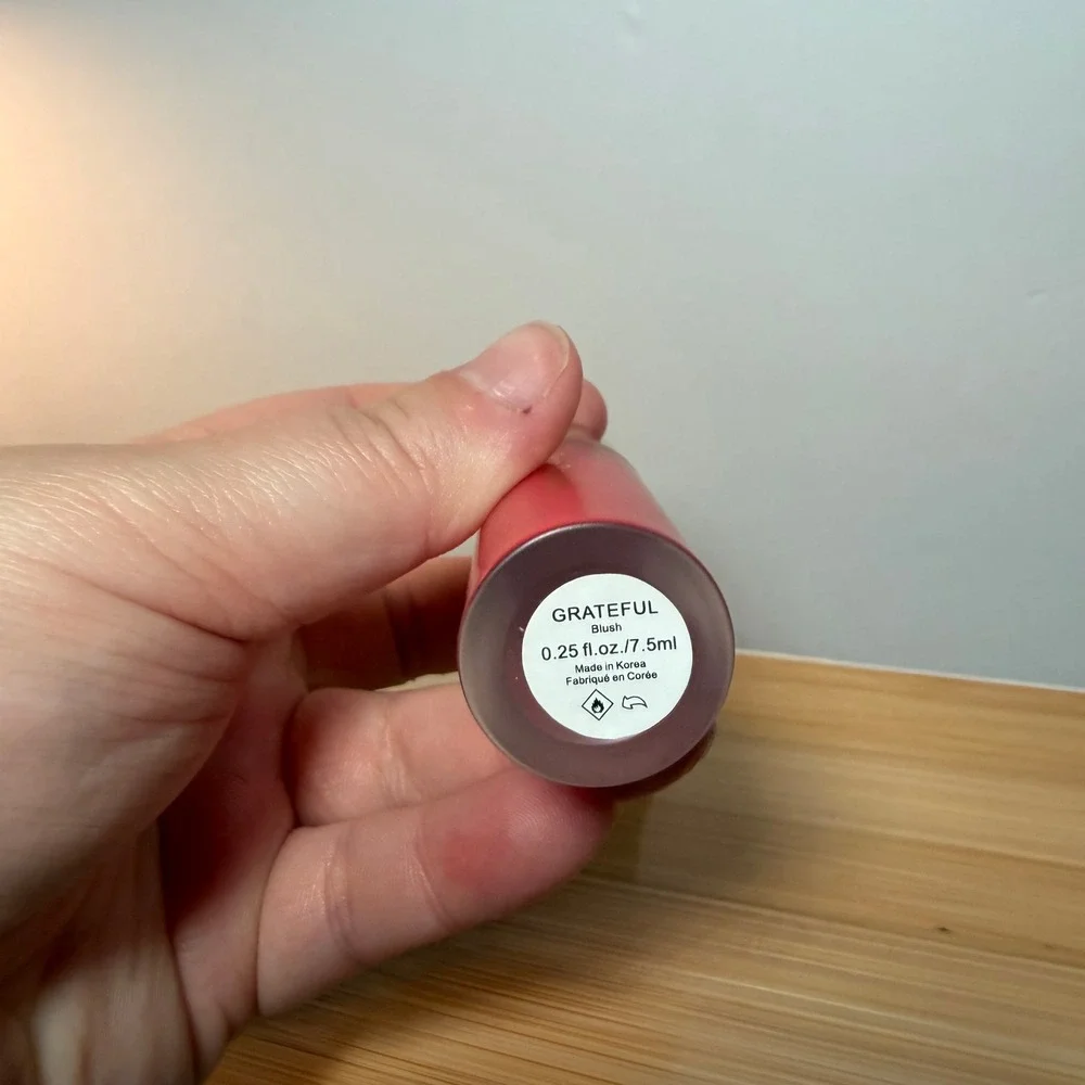 Rare Beauty Soft Pinch Dewy Liquid Blush Grateful, True Red 0.25 fl oz 7.5ml NIB